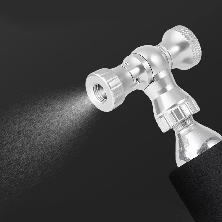 CO2 Bike Tire Inflator CO2 Tyre Filler Air Pumps with Insulated Sleeve Quick Pumping Bicycles Pump CO2 Tyre Filler