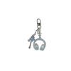 Ins Wind Music Earphones Modeling Mobile Phone Chain Personalized Backpack Pendant Music Note Keychain Creative High Value Pendant