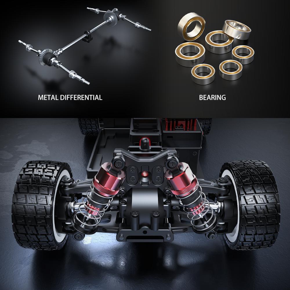 1/14 Mjx 14303 Rc Drift Car 2.4G High Speed Drift Rally Truck Hyper Go Brushless 4Wd Off-Road Rc Cars For Adults For Kids Toys