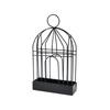 Creative Birdcage Mosquito Coil Holder - Hanging Metal Wrought Iron Mosquito Coil Tray & Incense Burner with Sandalwood Ash Catcher.