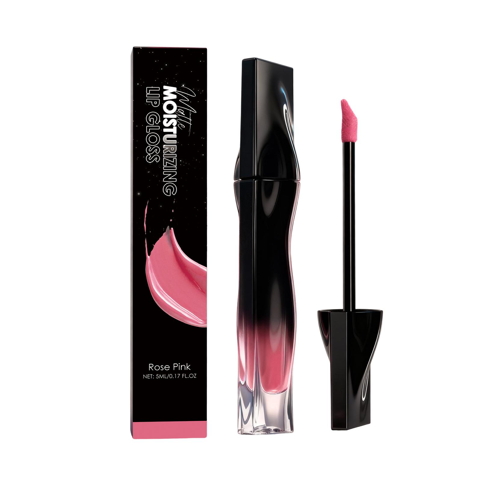 Zephoco Brillant à Lèvres Hydratant Longue Tenue Scintillant Rouge à Lèvres Non-décolorant Effet Repulpant Miroir Gelée d'Eau Cristal Brillant à Lèvres Beauté