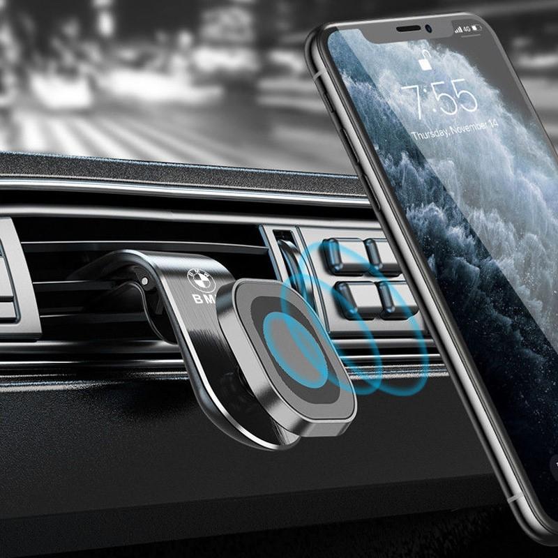 Magnetic Car Phone Holder Stand Air Vent 360° Rotation GPS Phone Support For BMW 1 5 7 Series X1 X2 X3 X5 X6 G30 G20 G11 G12 F40 QH9