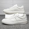 Fashion Fashion New Men's Luxury Designer Genuine Leather Platform Shoes Male Causal Flats Moccasins Walking Sneakers Zapatos Hombre