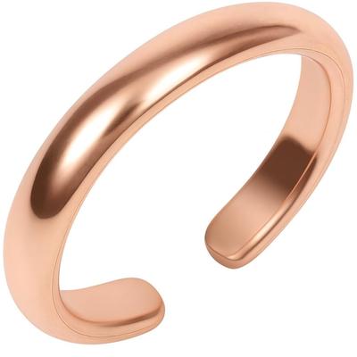 Lotus Mind Pure Copper Toe Rings, Ear Cuffs, Earrings, and Rings for Toes and Fingers, Stylish for Men and Women (Pure Copper)