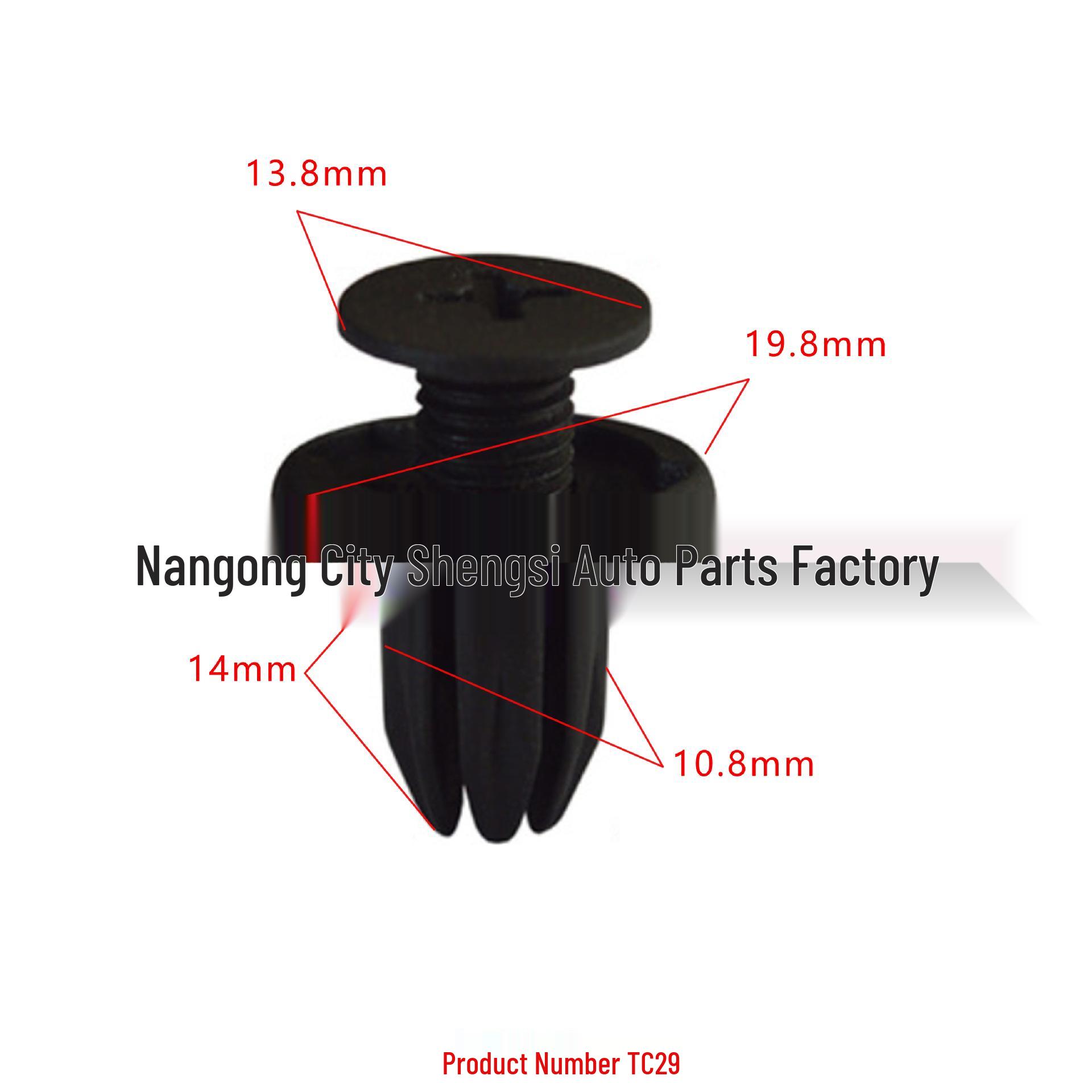 

Car Bumper Trim Panel Fixing Buckle for Ford, Honda, Chery QQ 10000