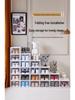 Transparent Multi-Layer Shoe Storage Box with Dustproof Side-Opening Drawer