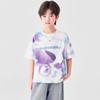 Duoduo Jia Boys' Tie-Dye Cotton Short Sleeve T-Shirt