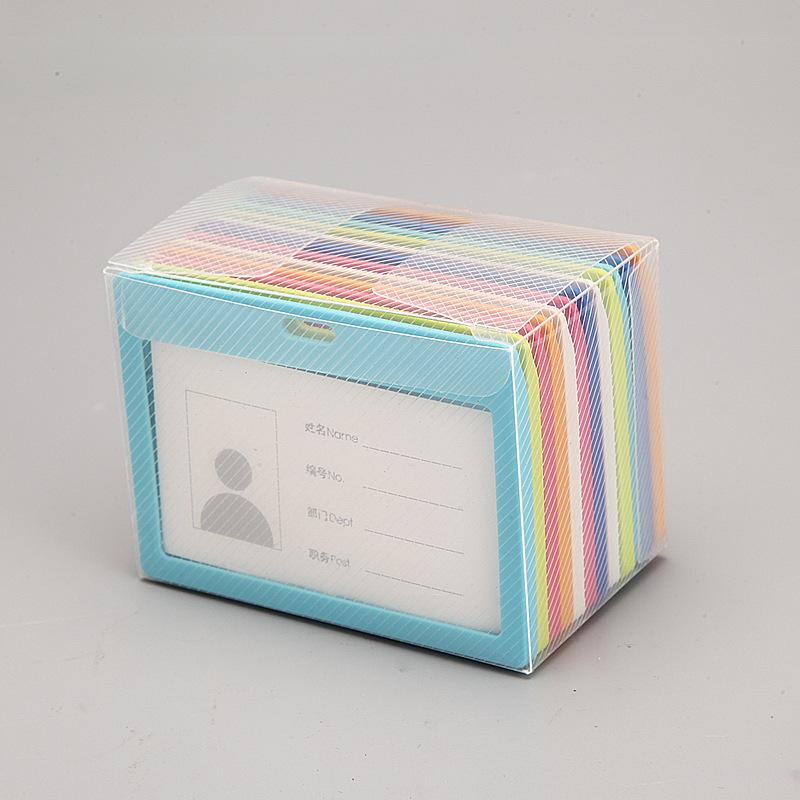 1PC Candy Color ID Credit Card Holder Badge Holder Bank Cards Protector Card Covers Student Bus Card Case Cards Sleeve