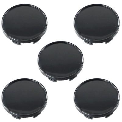 EXDUCT Wheel Center Cap Wheel Cap Center Cap Plated Hub Cap Outer Diameter 54mm Wheel Cap (Black)