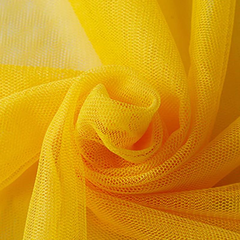Encrypted Soft Mesh Tulle Fabric For Sewing Wedding Dress Wedding Decorations Curtains Mosquito Nets DIY Sewing Fabrics1m/5m/10m