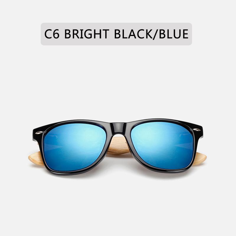 New Bamboo Sunglasses Female Wooden Sunglasses Brand Designer Mirror Original Sunglasses Gafas De Sol De