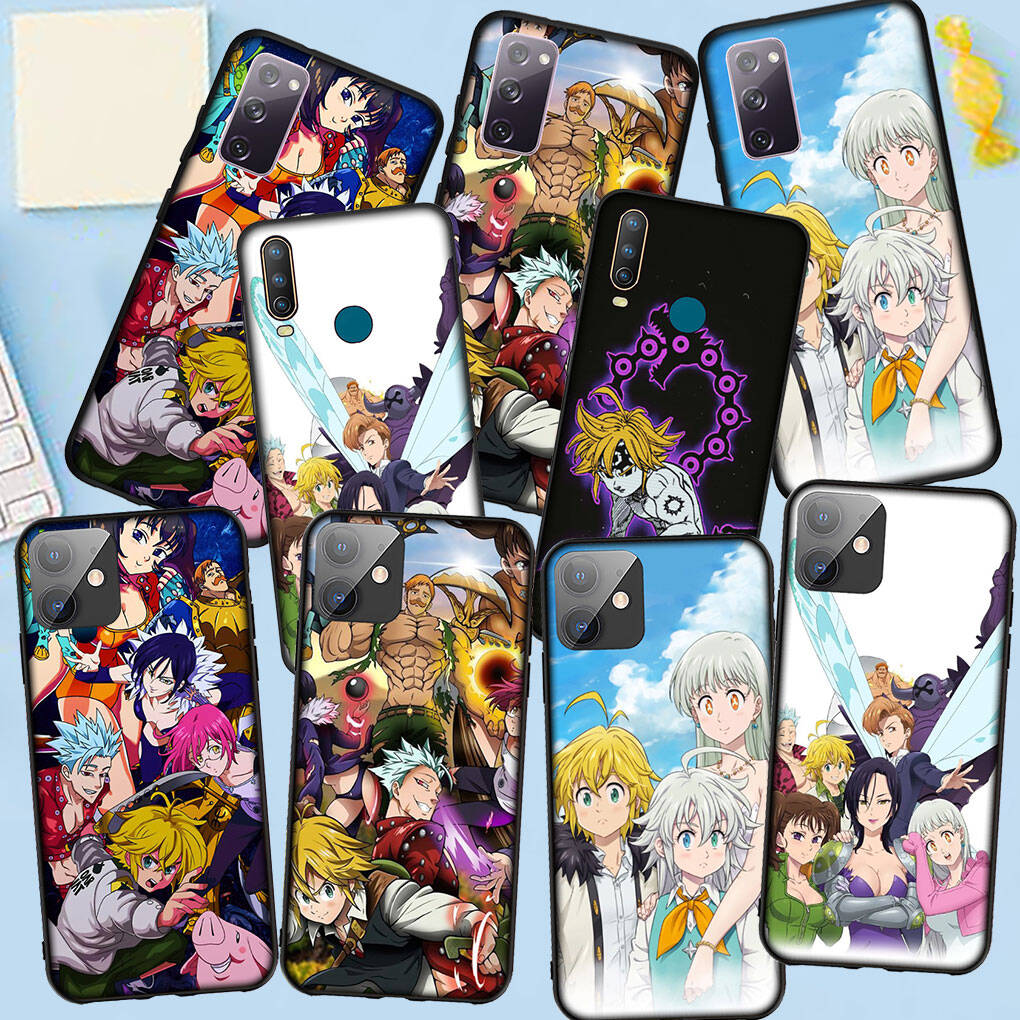 Phone Case for iPhone 17 16 15 Plus X Huawei P30 P20 Lite Redmi Note 14 12 11 13 Pro Max OPPO A60 A80 A40 A18 A38 Ban Seven Deadly Sins Meliodas Cover