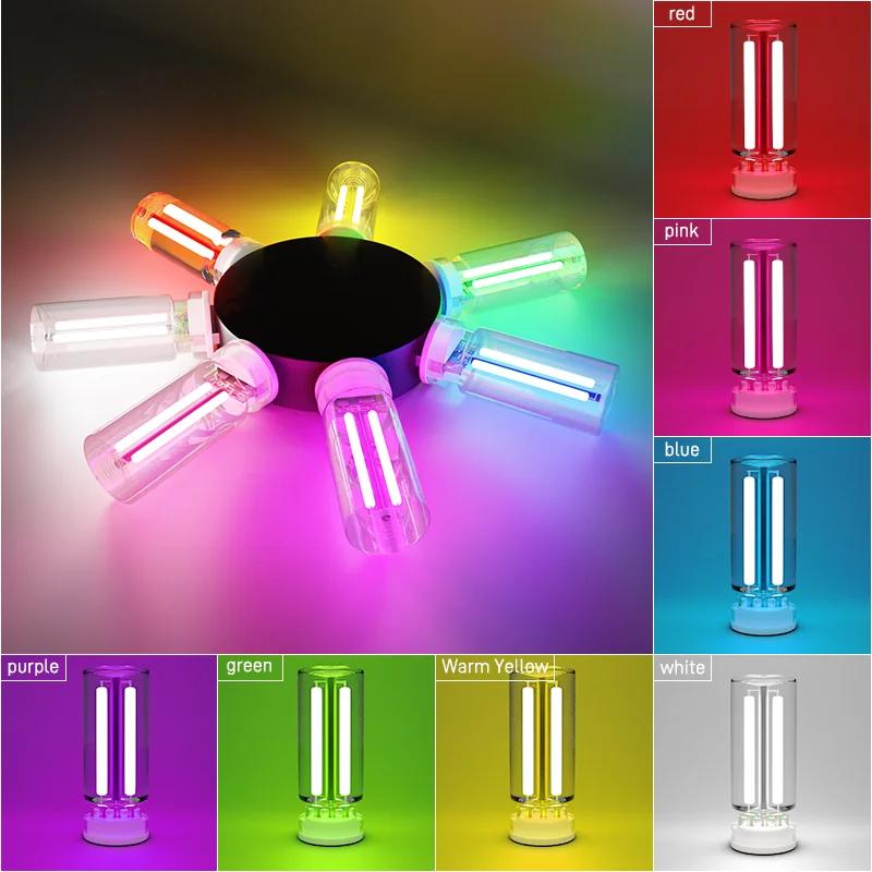 Luce Ambientale per Auto Luce Notturna USB Dimmerazione Touch Lampadina a Filamento Incandescente LED Illuminazione di Emergenza Plug and Play Lampada d'Ambiente