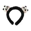 Sweet Cartoon Headband Kawaii Furry Panda Hair Hoop Animal Ears Makeup Headwear Women