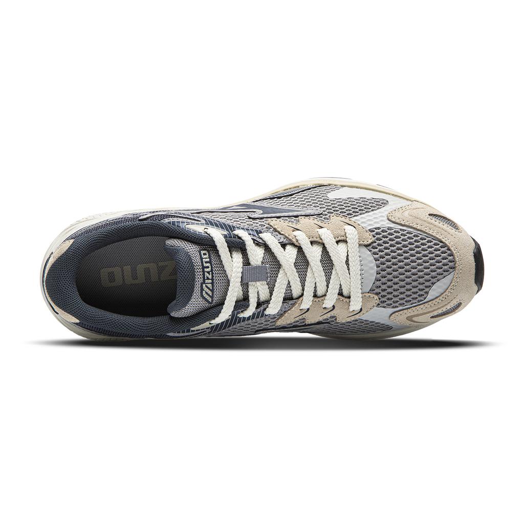 Mizuno Racer S Retro Trend Versatile Comfortable Breathable Sports Low-Top Running Shoes Unisex sneaker Feather-Gray D1GH253513