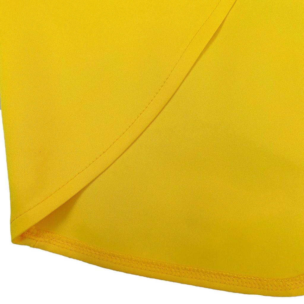 Vestido Plus Size Feminino Cor Sólida Plus Size Dividir Irregular Vestidos de Banquete Vestidos