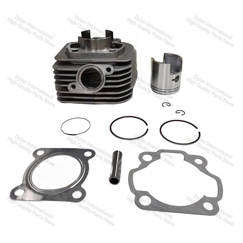 AG100 Motorcycle Engine Cylinder Suitable for Suzuki V100 AH100 AG100 52.5mm Cylinder Piston Accessories