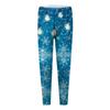 Women's Casual Outdoor Christmas Pattern Slim Fitting Elastic Yoga Pants Cropped Pants