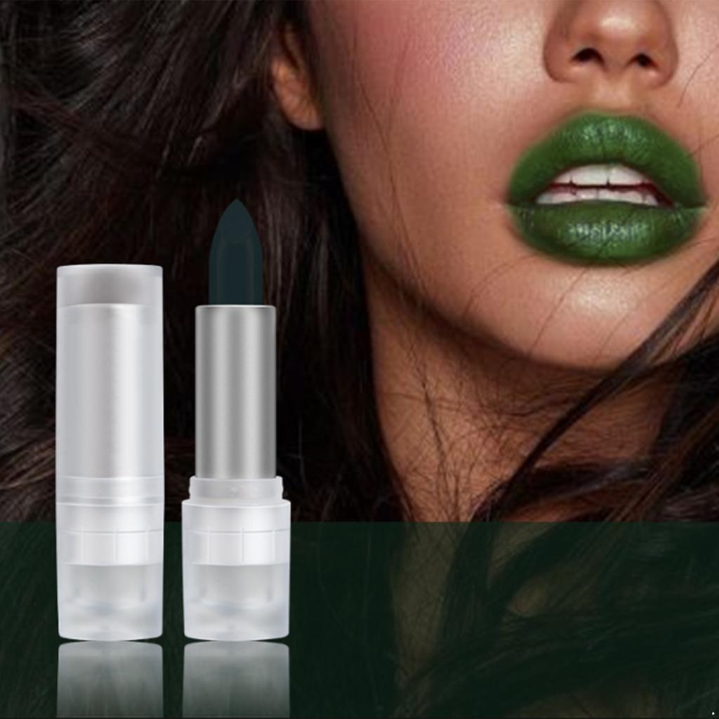 Gothic Matte Lipstick for Women Vampire Makeup Set Long Lasting Waterproof Lip Color Perfect for Halloween Cosplay Festival Party