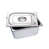 304 Stainless Steel Gastronorm Food Pan with Lid