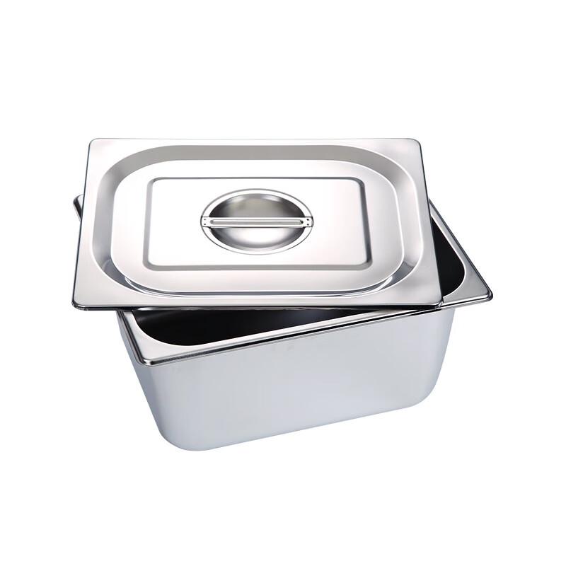 304 Stainless Steel Gastronorm Food Pan with Lid