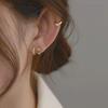Minimalist Gold Ear Cuffs Studs Set Women Sterling Geometric Tiny Earring Collection 2026 Trend