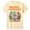 Unisexs Tshirt Fun Dungeonsdragons Inspired Tees Househuunisexs Rpg Parody Game Player Top With Dragon And Wizard Battle Design