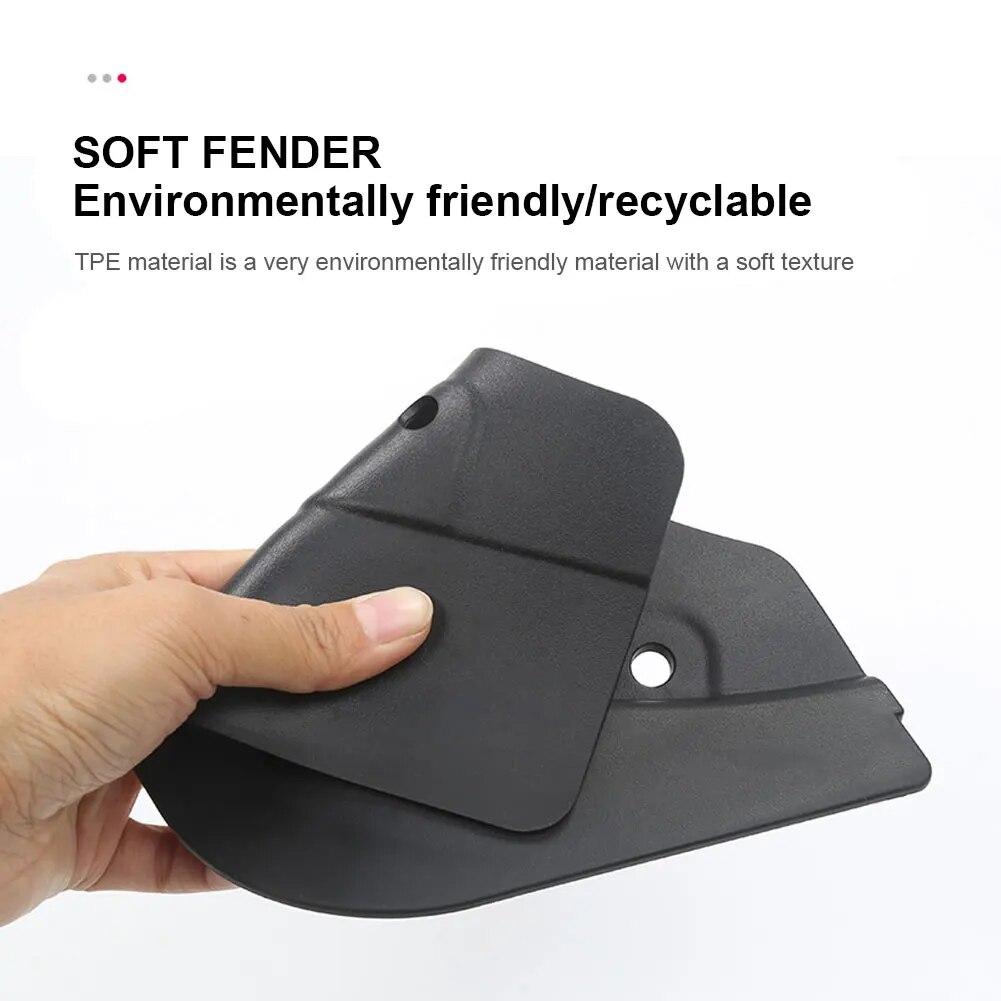 4 Stück TPE Schmutzfänger für Tesla Model 3 Model Y 2016-2023 Schmutzfänger Schlammschutz Ersatz Spritzschutz Kotflügel