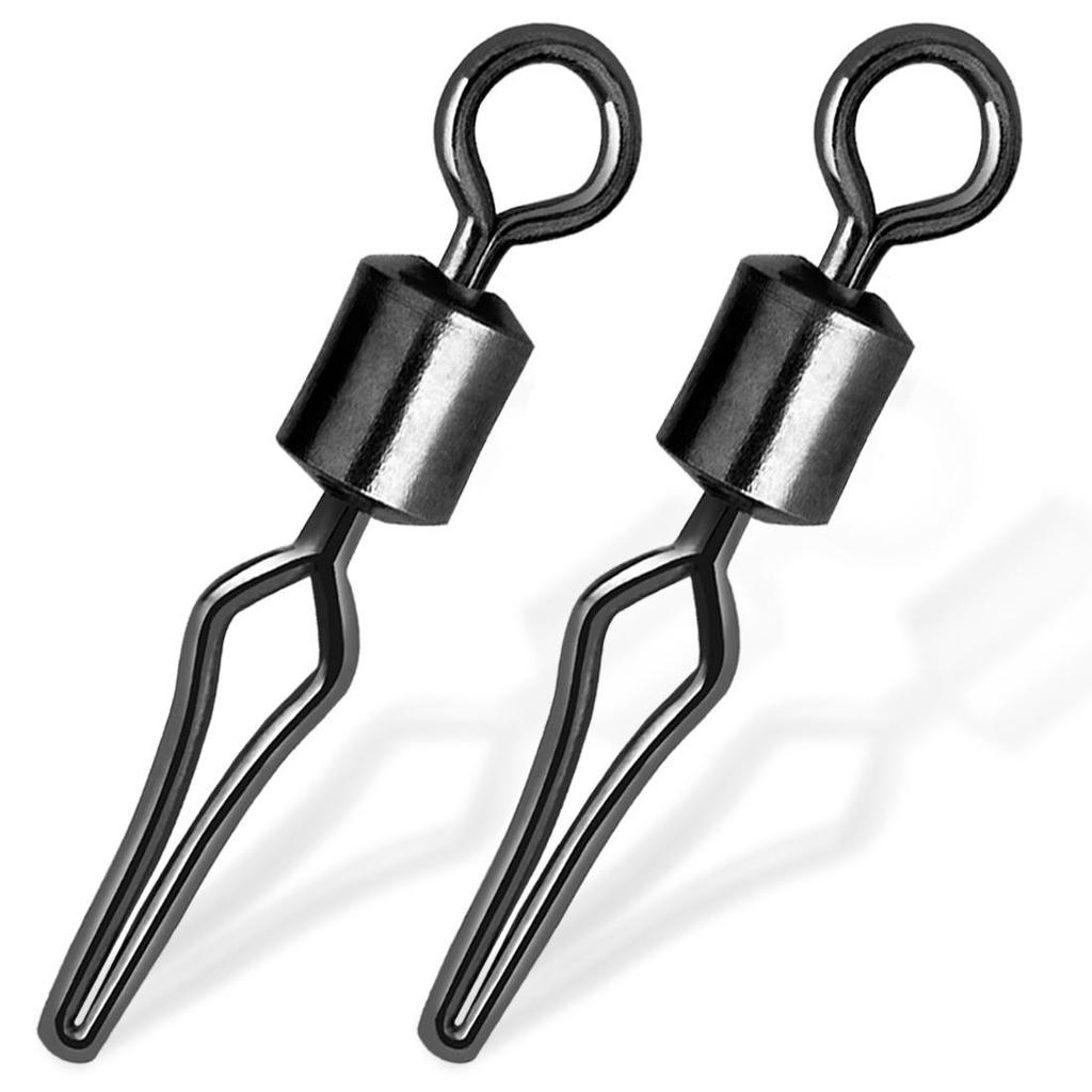 Schnellverbinder im amerikanischen Stil mit Wirbelclip für Angelausrüstung