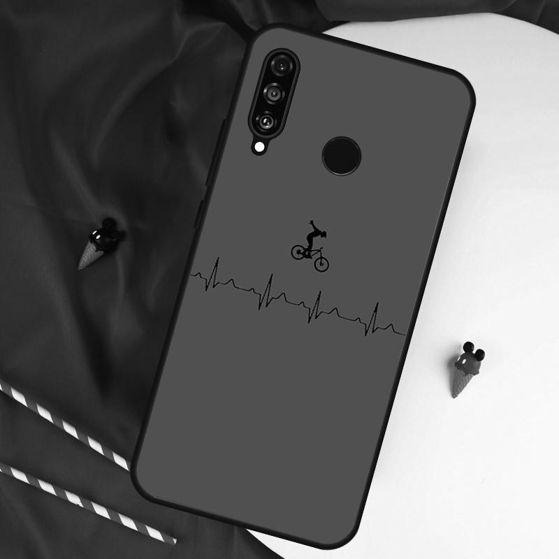 Bike Cycling Art For Huawei Nova Y61 Y91 Y90 Y70 Y60 Y72 12s 12i 11i 7i 8i 9 10 SE P60 Pro P30 P40 Lite Case