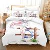 Genshin Impact Sangonomiya Kokomi Bedding Set Printed With Pillowcase Bed Duvet Cover Soft Queen King Size Bedclothes Home
