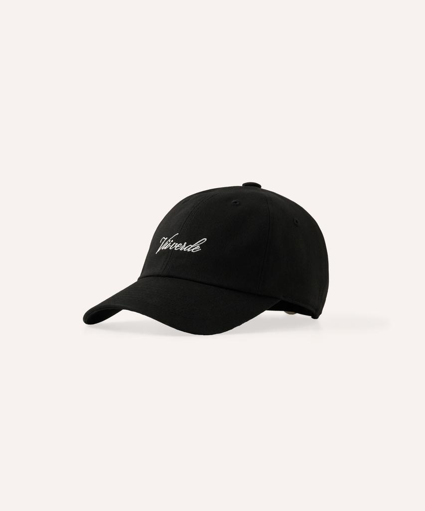 Bibeleude Embroidered Cotton Ball Cap 001 Black