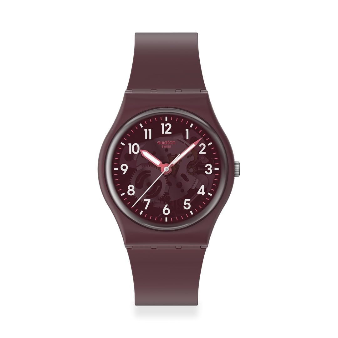 

[Swatch] Часы THRU THE CROWN GLASS SO28R115 Красный