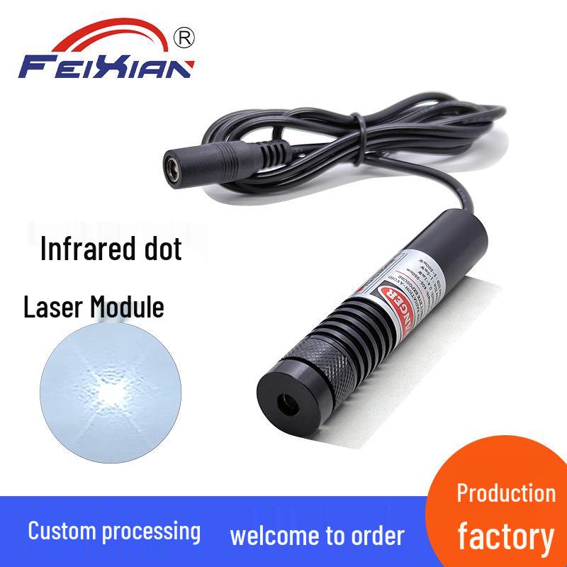 16x85mm 808nm 100mW Infrared Laser Module with Locking Ring