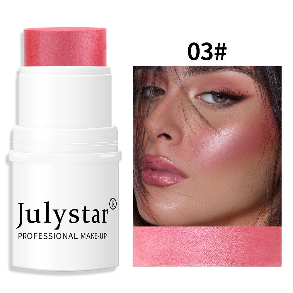 Pink Blush Single Stick: Six-Color Pearlescent Contour & Highlight Cream