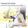Handheld/desktop/neck mounted multi-purpose small fan LED display with 5 levels of wind power