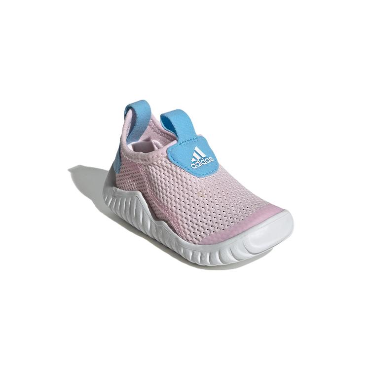 New Adidas Rapidazen Slip Resistant, Abrasion Resistant, Breathable Low Top Running Shoes Pink Infant And Toddler GY9391