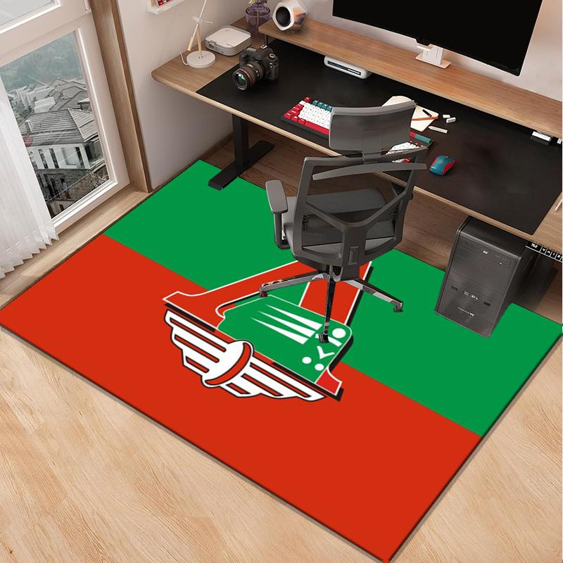 Lokomotiv Moscow Carpet, Chair Rug,Rug for Office Bedroom living rooms, Doormat decor Fan Gift Christmas Gift