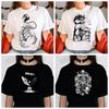 Japanese Anime Tshirt Women Attack On Titan T Shirt Unisex Kawaii Cartoon Titans Attack Graphic Tees Harajuku Summer Tops
