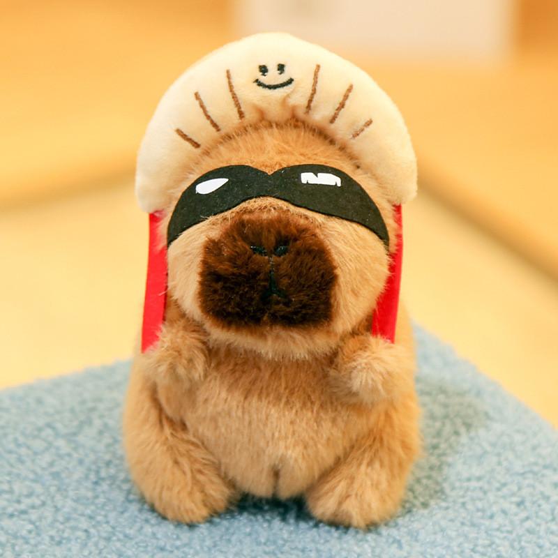 Water Porcupine Plush Keychain Toy With Pp Cotton For Kids And Collectors