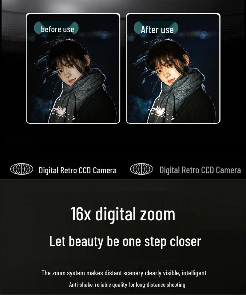 High-Pixel Wi-Fi HD Digitalkamera für Studenten und Kinder