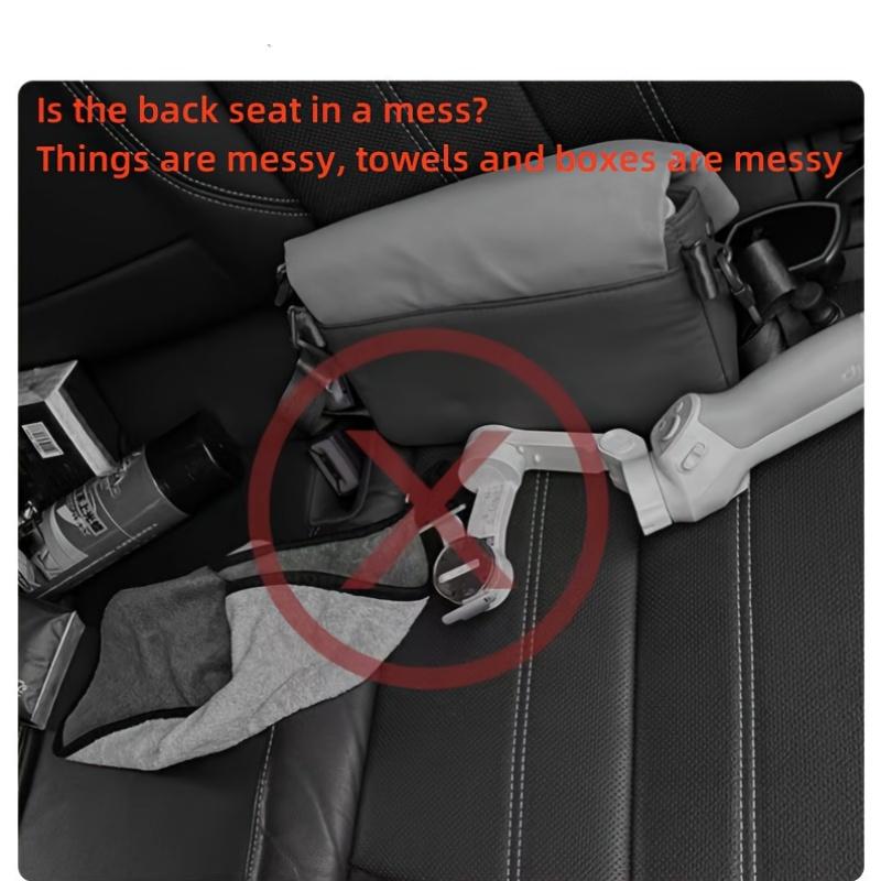 Car Seat Storage Bag, Multifunctional Car Trash Bag, Hanging Storage Bag