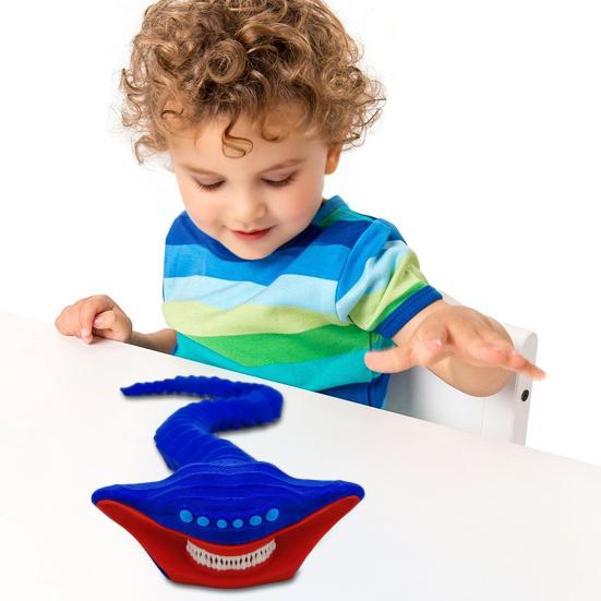 3D-gedrucktes Meereskreaturen-Spielzeug Bewegliche Gelenke Tiefseetier-Figur Gelenkiges Mythisches Ozeanraubtier-Modell Dekoration Schmuck