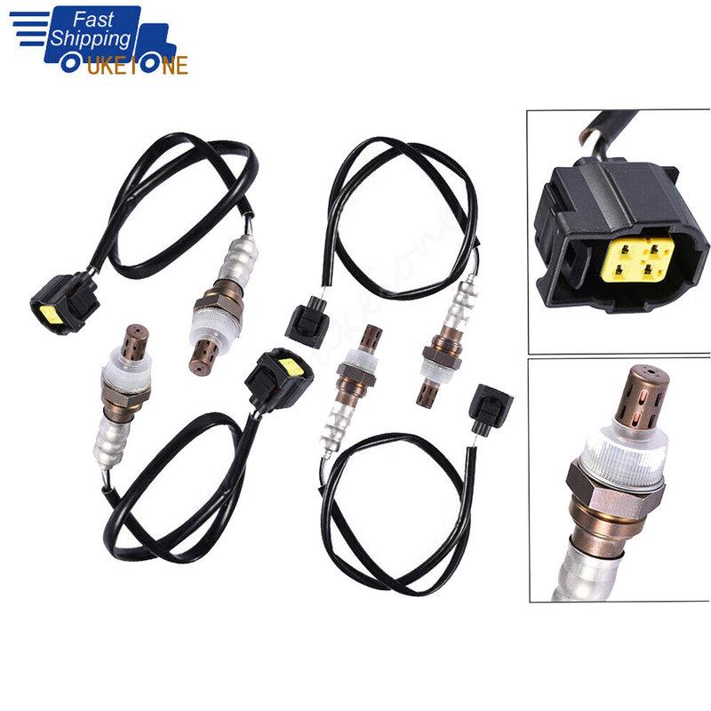 

4 шт. Для Jeep Liberty Grand Cherokee Commander Dodge Durango Ram 1500 Кисневий O2 Датчик Верхній+Нижній 234-4274 234-4593 Автозапчастина