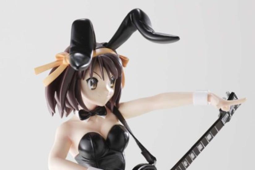 FineScenery The Melancholy of Haruhi Suzumiya Haruhi Suzumiya Bunny Scale PVC Finished Ver. (1/8 Pre-painted Figure)