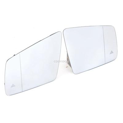 Rear Mirror Glass Wide Angle Replacement Heated Blind Spot Warning Wing For Mercedes-Benz GL ML GLE Class W164 W166 2010-2018