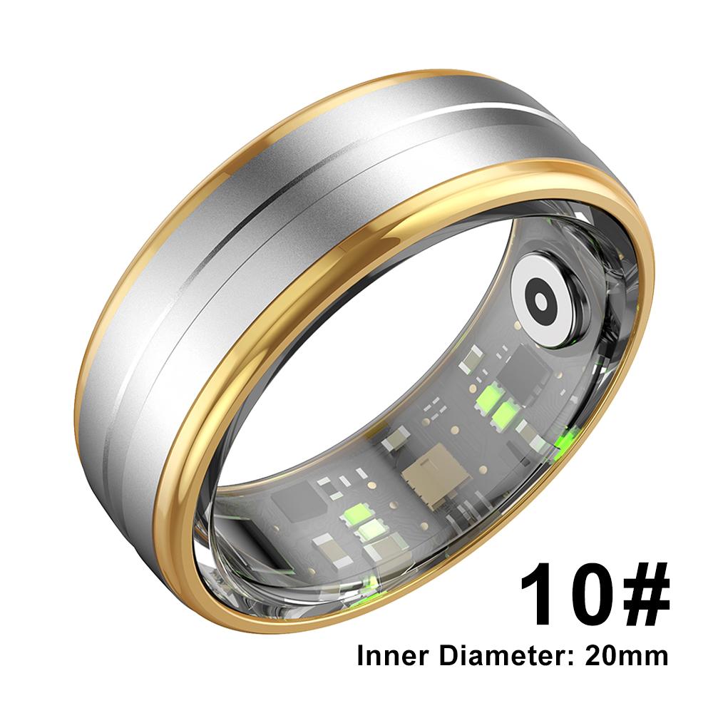 Smart Ring Multi Sport Modi Fitness Tracker 5ATM Wasserdicht Schlaf Blut Sauerstoff Herzfrequenz Überwachung Schritt Zählen Smart Ring