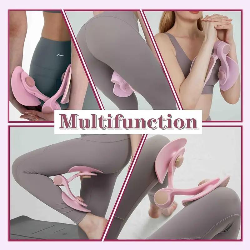 Pelvic Floor Muscle Trainer Beautiful Leg Clamp Non-slip Thickened Yoga Training Auxiliary Equipment Home Fitness Shaping Leg Muscle Trainer
