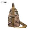 Camouflage Brusttasche Herren Umhängetasche Freizeit Sport Kleiner Rucksack Kopfhörerloch Herrentasche Crossbody Herrentasche