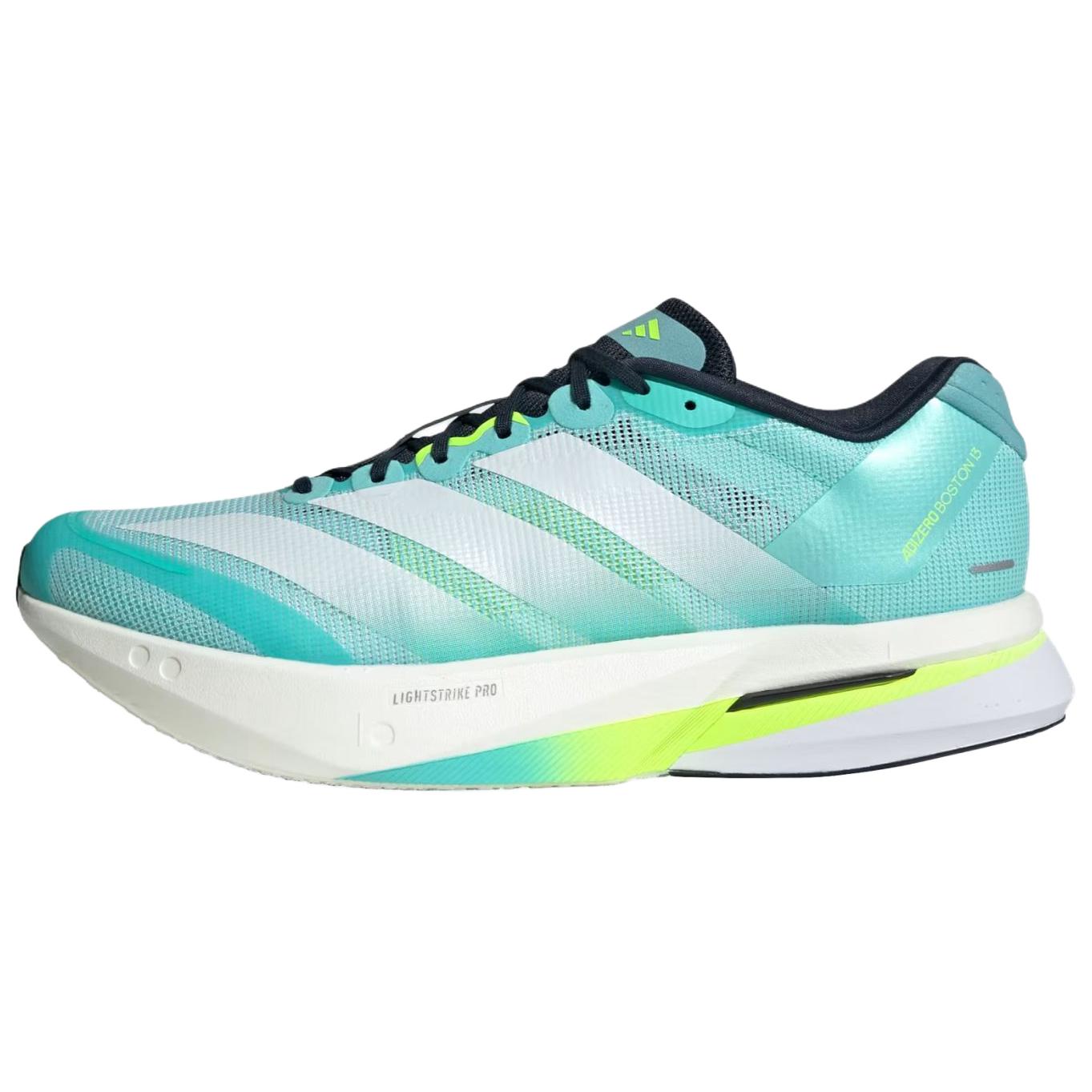 

Adidas Кроссовки Adizero Boston 13 Flash Aqua Мужские Зеленый Облачно-белый Ярко-лимонный JS4945 42